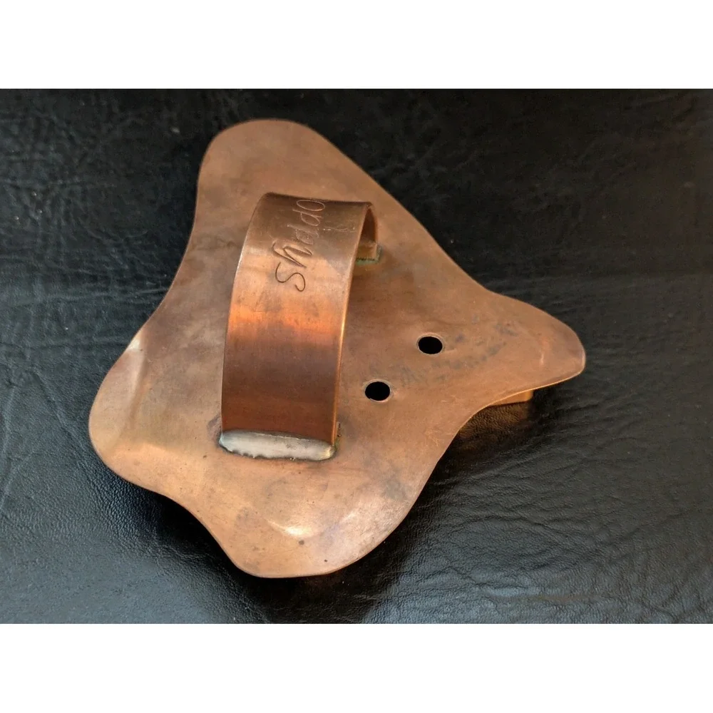 Poppys Bird Head Eagle Jay Copper Cookie Cutter 6.5 Inch Handle